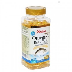 Omega 3 Balık Yağı Yumuşak Kapsül 1000 Mg 200 Kapsül